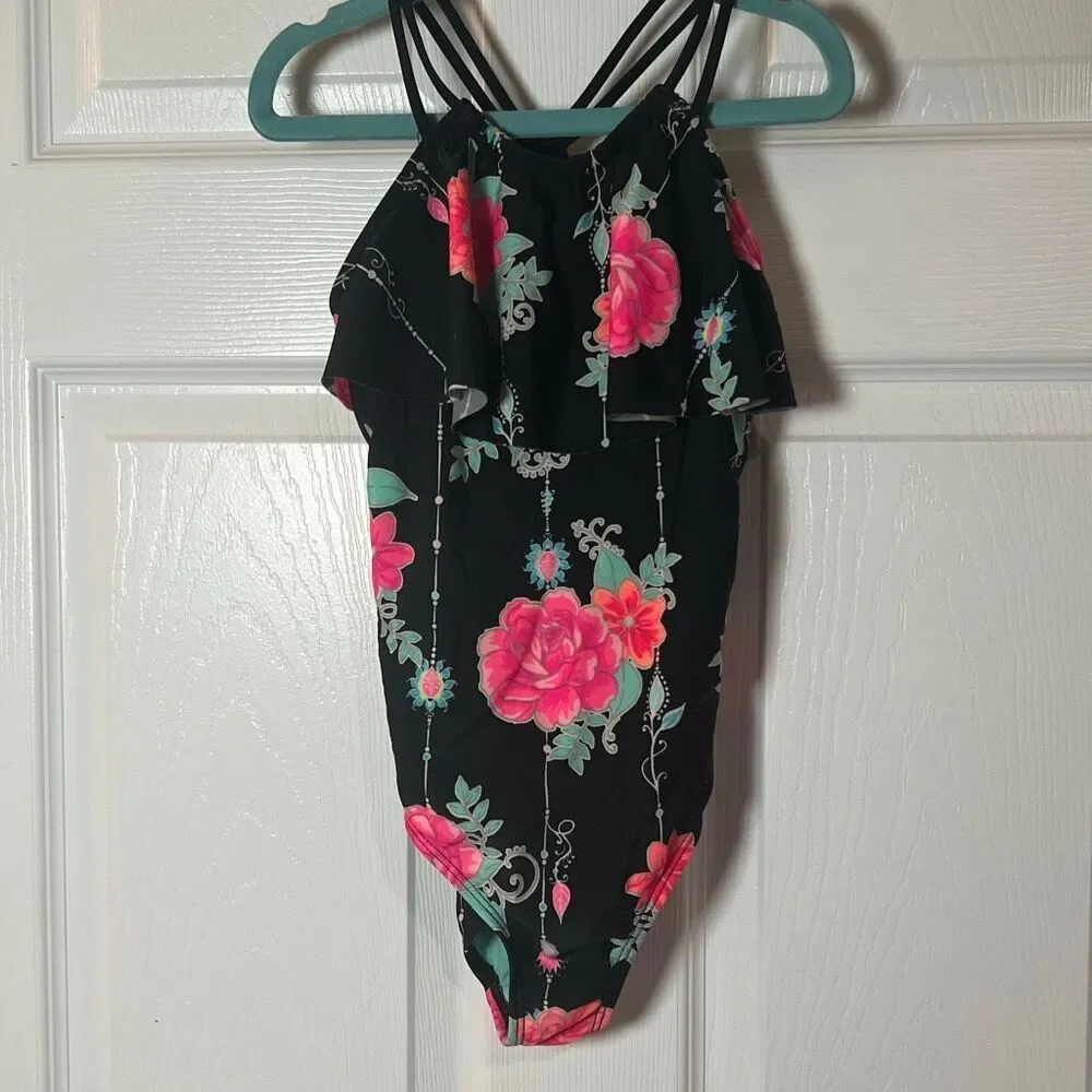 Wonder Nation Girls One Piece Swimsuit Size 6X